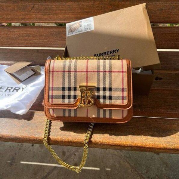 Monogram Clasp Thomas Burberry Bag