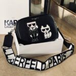 Karl Lagerfeld Camera Crossbody Bag