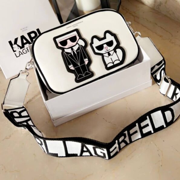 Karl Lagerfeld Camera Crossbody Bag