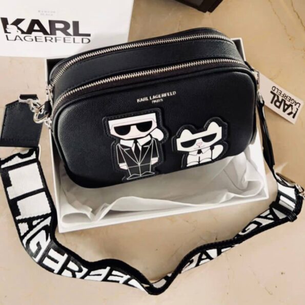 Karl Lagerfeld Camera Crossbody Bag