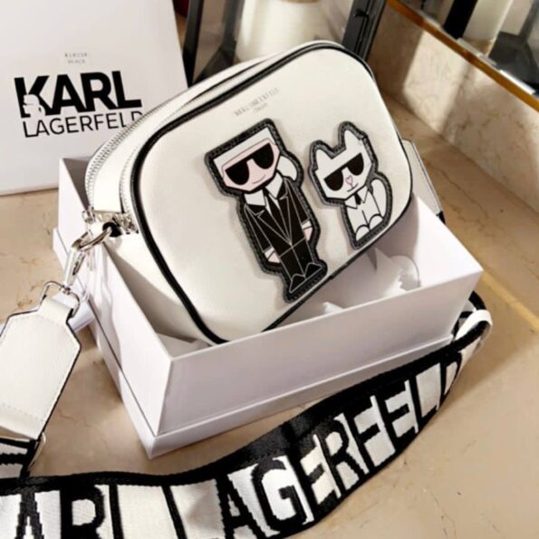 Karl Lagerfeld Camera Crossbody Bag