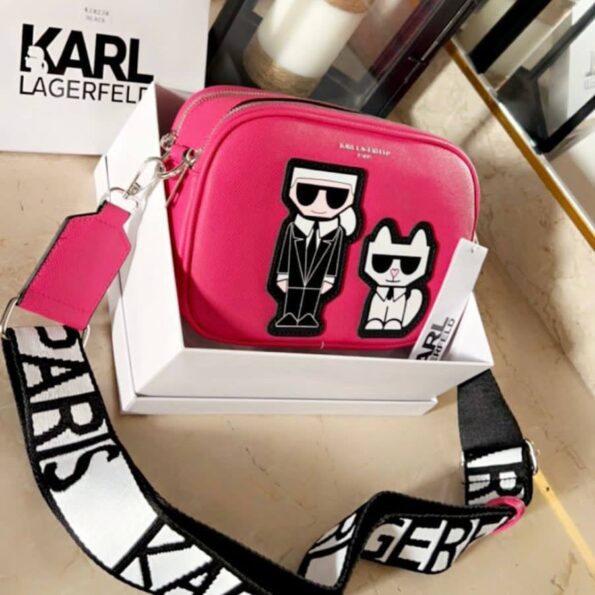 Karl Lagerfeld Camera Crossbody Bag