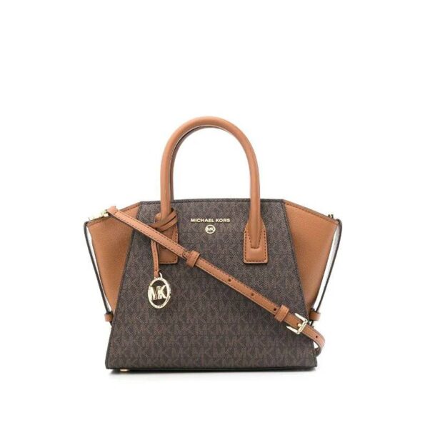 Michael Kors Handbag logo-print leather tote bag