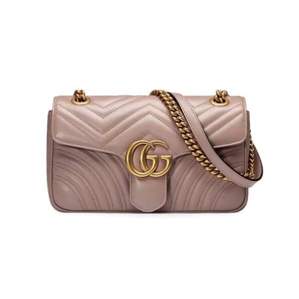 Gucci Handbag GG Marmont Dusty Pink shoulder bag