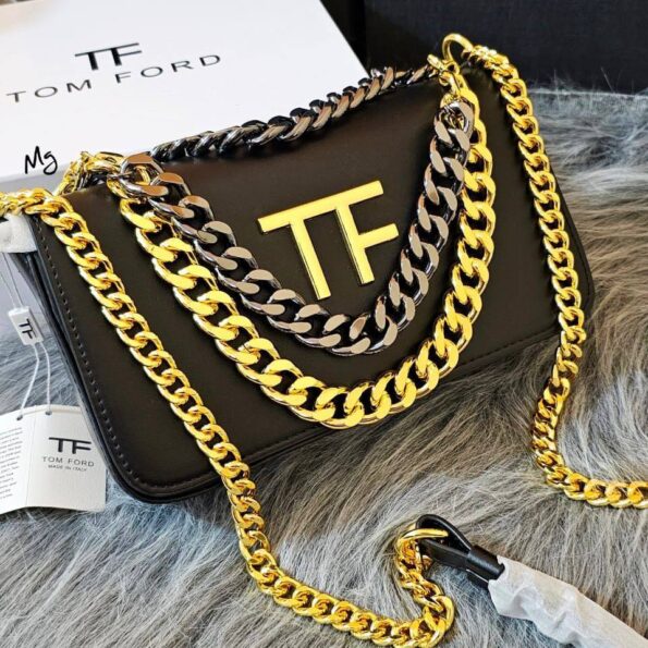 Tom Ford Palmellato Triple Chain Bag For Women