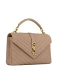 Plaque Quilted Saint Laurent Shoulder Bag for Women