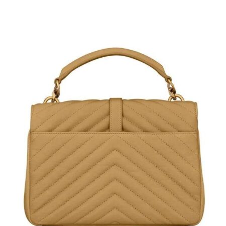 Plaque Quilted Saint Laurent Shoulder Bag for Women