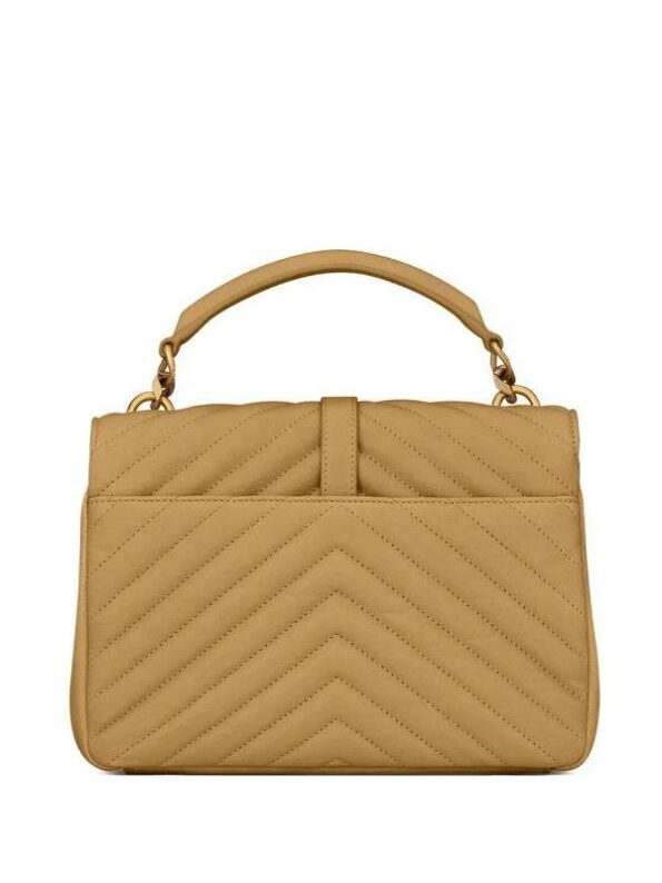 Plaque Quilted Saint Laurent Shoulder Bag for Women