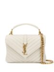 Plaque Quilted Saint Laurent Shoulder Bag for Women