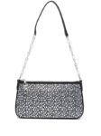 Stud-embellished Leather Michael Kors Shoulder Bag For Women