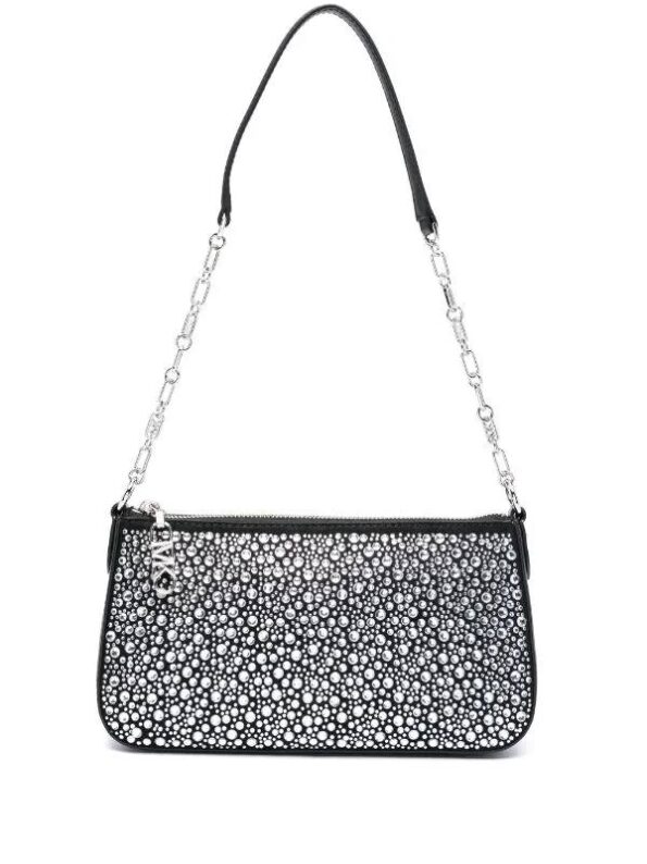 Stud-embellished Leather Michael Kors Shoulder Bag For Women