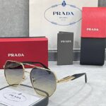 Hexagonal Frame Prada Sunglasses For Men