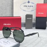 Hexagonal Frame Prada Sunglasses For Men