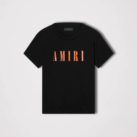 Amiri T-shirt for Men, Black Orange