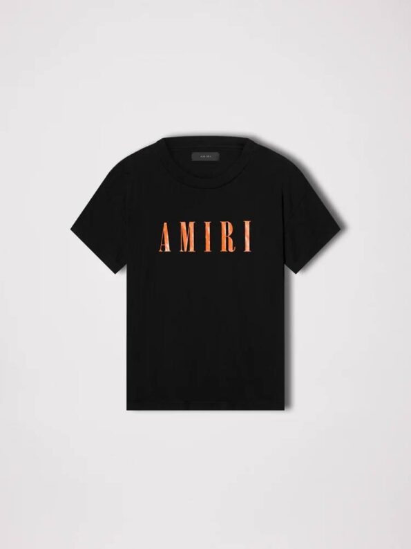 Amiri T-shirt for Men, Black Orange