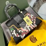 Goyard Saigon Wood Top Handle Handbag