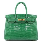 Hermes Crocodile Birkin 30 Handbag