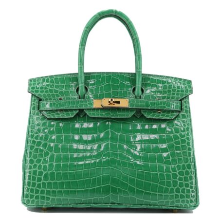 Hermes Crocodile Birkin 30 Handbag