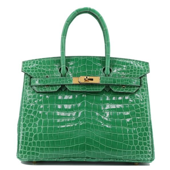 Hermes Crocodile Birkin 30 Handbag