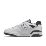 New Balance White and Black 550 Sneakers (3)