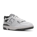 New Balance White and Black 550 Sneakers (3)