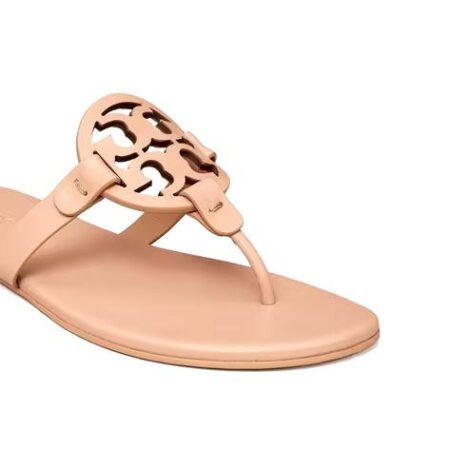 Tory Burch Laser-Cut Miller Flat Sandals