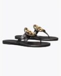 Tory Burch Metal Miller Soft Sandal (1)