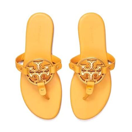 Tory Burch Metal Miller Soft T-strap Sandals