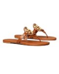 Tory Burch Metal Miller Soft T-strap Sandals (1)