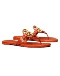 Tory Burch Metal Miller Soft T-strap Sandals (8)