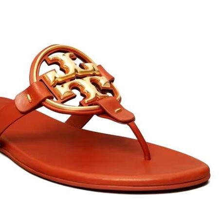 Tory Burch Metal Miller Soft T-strap Sandals