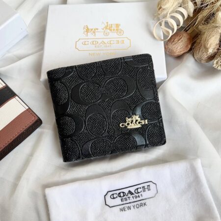 Coach Signature Leather Wallet