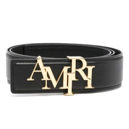 Amiri Logo Buckle Belt